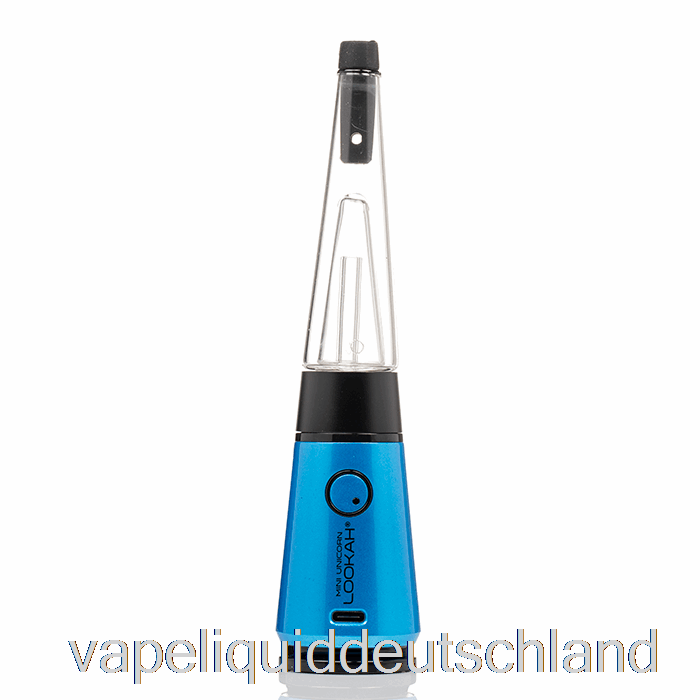 Lookah Unicorn Mini-Vaporizer-Kit, Blaue Vape-Flüssigkeit